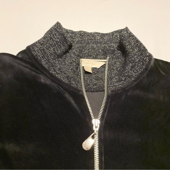 Sean John Black Zip Up Sweater Womens Size Large - Picture 2 of 15